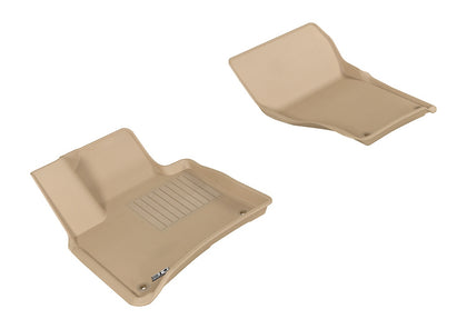 For 11-18 Porsche Volkswagen Kagu Tan All Weather Floor Mat Set
