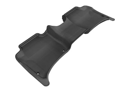 For 11-18 Porsche Volkswagen Kagu Black All Weather Floor Mat 2nd Row