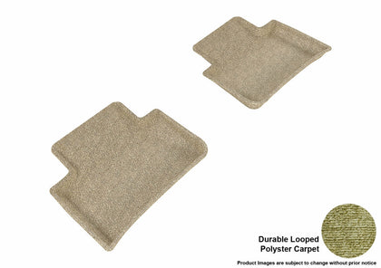 For 2014-2019 Porsche Macan R2 Classic Carpet Tan All Weather Floor Mat