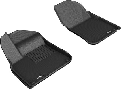 All Weather For 2019-2019 Porsche Cayenne Floor Mat Set Black Front Kagu
