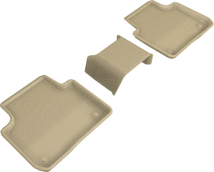 All Weather For 2019-2019 Porsche Cayenne Floor Mat Set Tan Rear Kagu