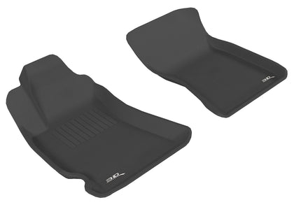 For 2009-2013 Subaru Forester Kagu Black All Weather Front Floor Mat Set