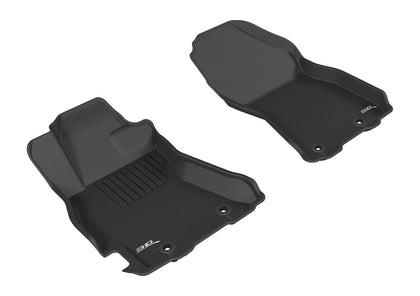 For 15-19 Subaru Legacy Outback R1 Carbon Pattern Black All Weather Floor Mat