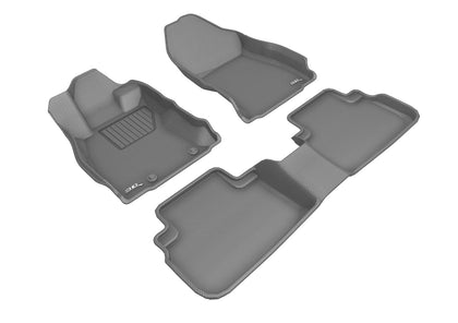 For 2019-2020 Subaru Forester Rear Kagu Gray All Weather Floor Mat 2nd Row