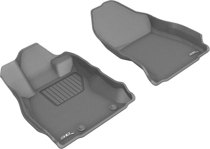 For 2019-2020 Subaru Forester Front Kagu Gray All Weather Floor Mat 2pc.