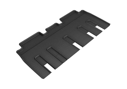 For 2019-2019 Tesla X Rear Kagu Black All Weather Floor Mat
