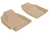 For 2008-2012 Scion xD Kagu Tan All Weather Front Floor Mat Set