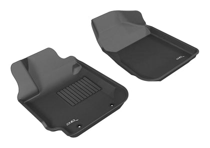 For 2003-2008 Toyota Matrix Kagu Black All Weather Front Floor Mat Set