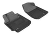 For 2003-2008 Toyota Matrix Kagu Black All Weather Front Floor Mat Set