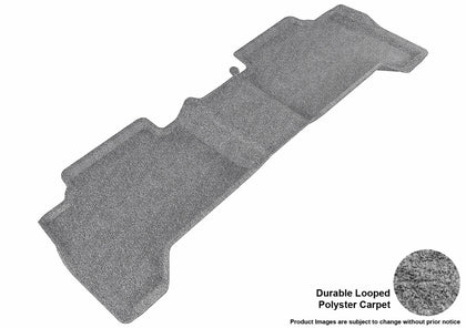 All Weather For 2005-2015 Toyota Tacoma Floor Mat Set Gray Rear Classic