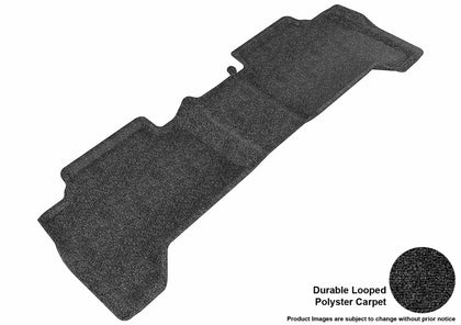 All Weather For 2005-2015 Toyota Tacoma Floor Mat Set Black Rear Classic