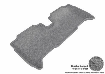 For 07-11 Toyota Yaris Classic Gray All Weather Floor Mat 2nd Row