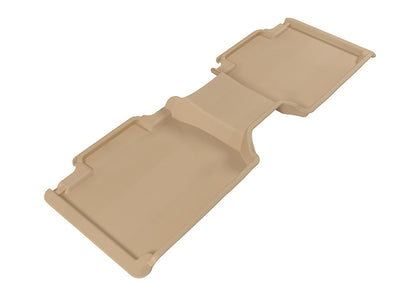 For 2005-2011 Toyota Tacoma Access Cab Carbon Pattern Tan All Weather Floor Mat