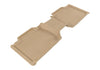 For 2005-2011 Toyota Tacoma Access Cab Carbon Pattern Tan All Weather Floor Mat