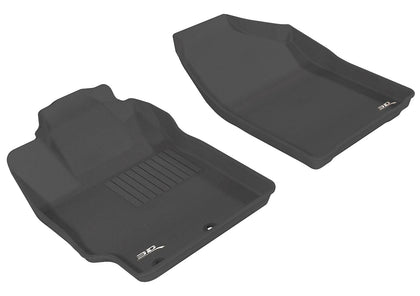 All Weather Floor Mat For TOYOTA PRIUS C 2012-2015 KAGU BLACK R1