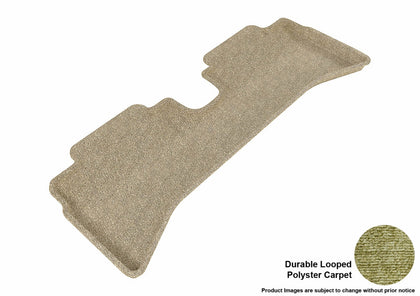 All Weather For 2012-2019 Toyota Prius C Floor Mat Set Tan Rear Classic