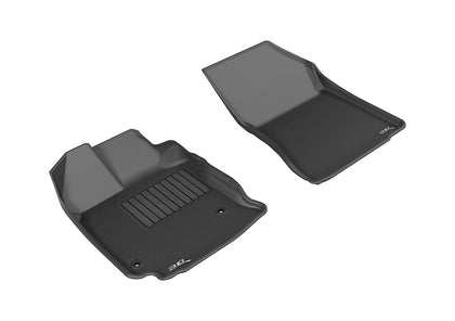 For 2013-2015 Toyota Venza R1 KAGU Carbon Pattern Black All Weather Floor Mat