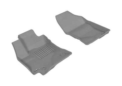 All Weather For 2014-2019 Toyota Corolla Floor Mat Set Gray Front Kagu