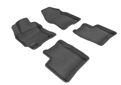 All Weather KAGU Floor Mat For 2004-2009 Toyota Prius Black  Kagu