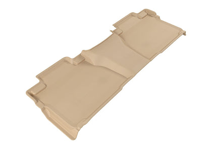 For 2014-2020 Toyota Tundra Kagu Tan All Weather Rear Floor Mat