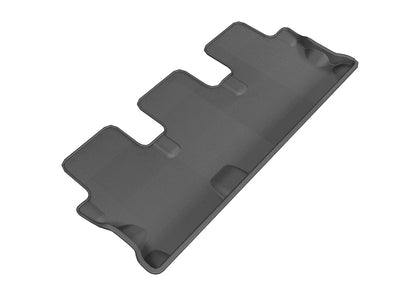 For 2014-2018 Toyota Highlander R3 Carbon Pattern Black All Weather Floor Mat