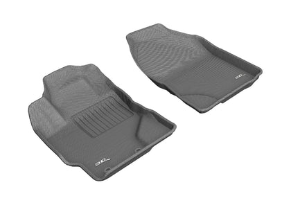 For 16-19 Toyota Prius C Kagu Gray All Weather Floor Mat Set