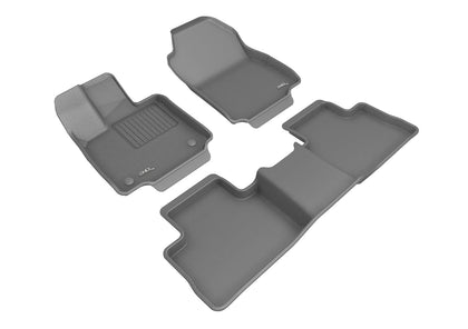 For 2019-2020 Toyota RAV4 Kagu Gray All Weather Floor Mat Set 4pc.