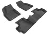 All Weather For 2007-2013 Volvo C30 Floor Mat Set Black Kagu