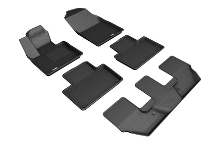 All Weather Floor Mat For 2016-2020 Volvo XC90 Kagu -3D MAXpider
