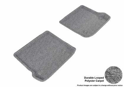 All Weather For 1998-2010 Volkswagen Beetle Floor Mat Set Gray Rear Classic