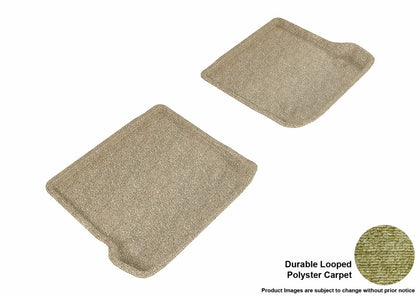 For 98-06 Volkswagen Beetle Classic Tan All Weather Floor Mat Set