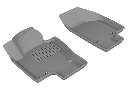 All Weather KAGU Floor Mat For 2006-2010 Volkswagen Passat Gray Front Kagu