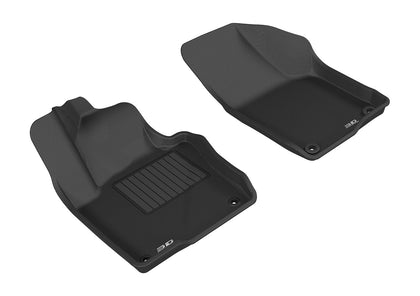 For 11-18 Volkswagen Jetta Kagu Black All Weather Floor Mat Set