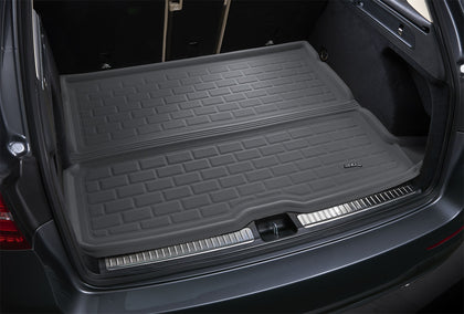 For 2009-2017 BUICK CHEVY Cargo Liner Carbon Pattern Gray All Weather Floor Mat