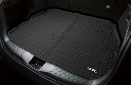 For 2014-2018 Mazda3 Cargo Liner KAGU Carbon Pattern Black All Weather Floor Mat