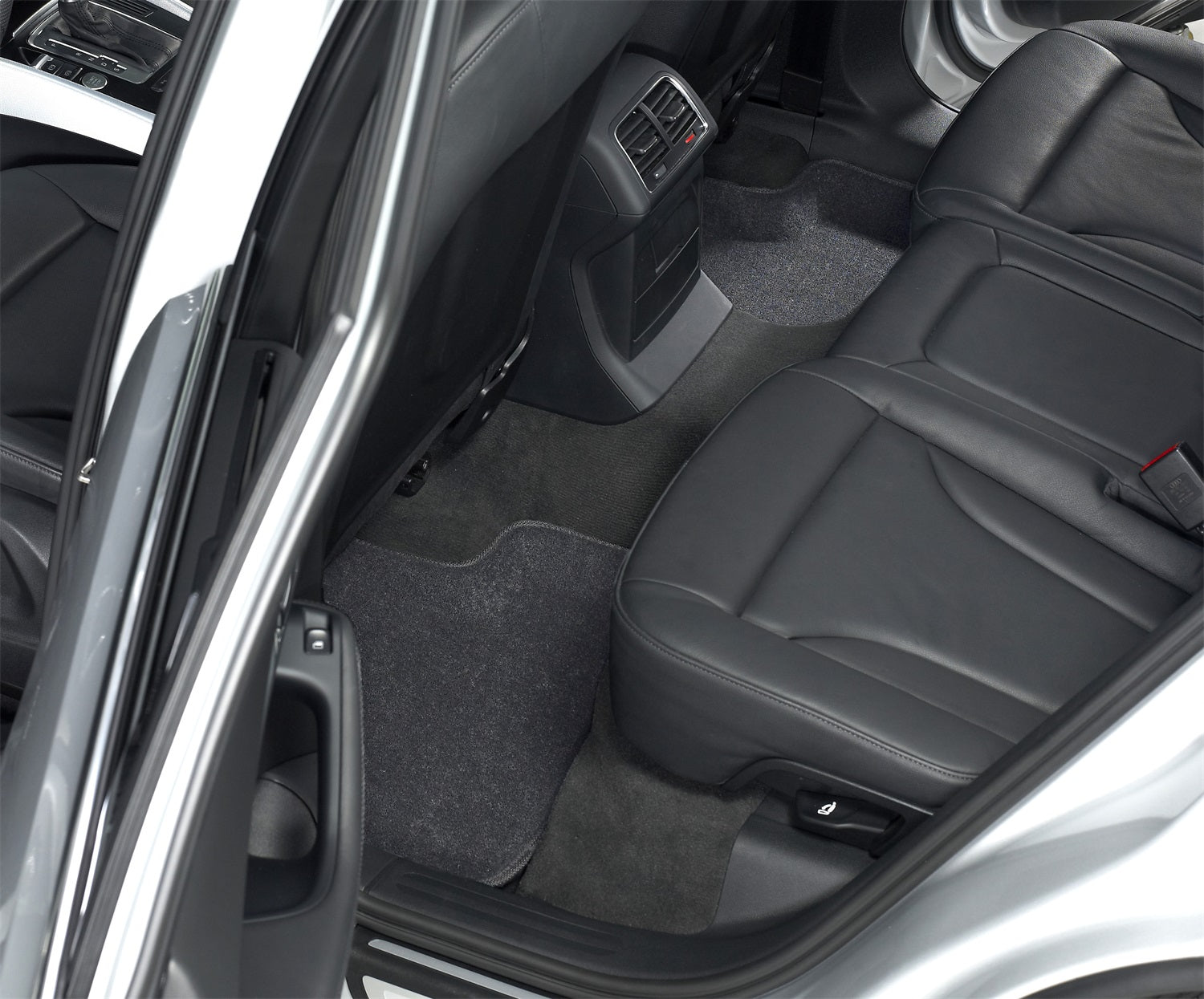 For 2007-2010 Hyundai Elantra Gray Carpet Rear All Weather Floor Mat Set