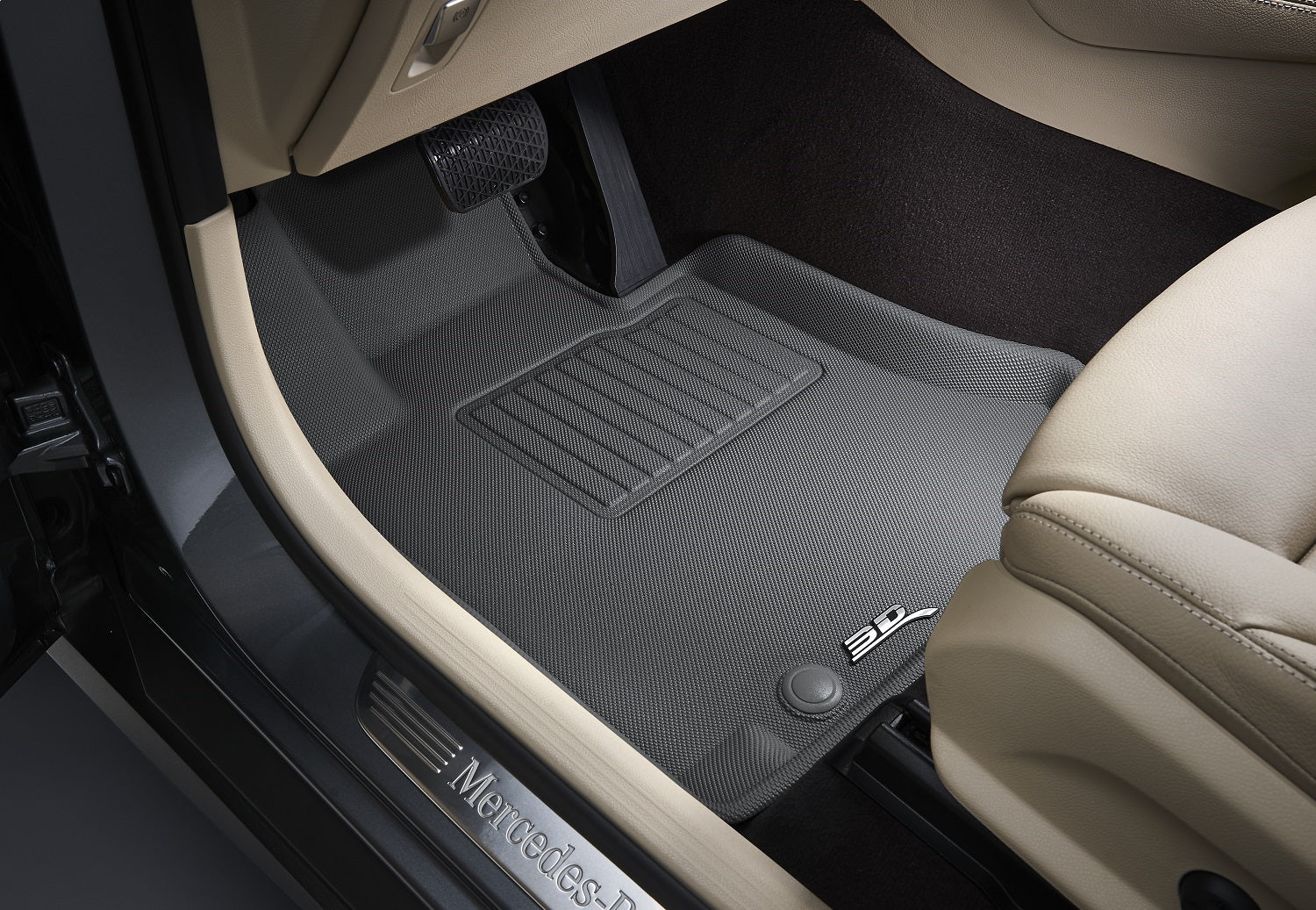 For 2014-2016 Hyundai Elantra Coupe Elantra Floor Mat Set Gray Front Kagu