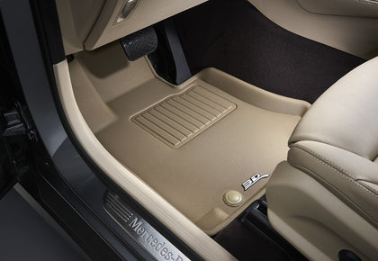 For 2019 Ram 1500 Kagu Tan All Weather Floor Mat Set