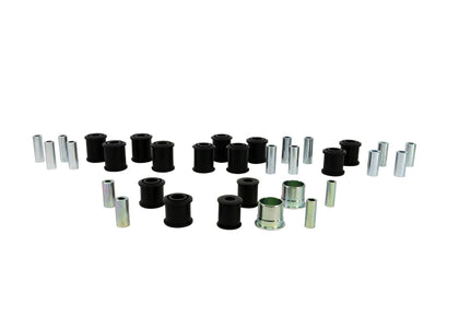 For 2007-2018 Jeep Nolathane Vehicle Master Bushing Kit Front and Rear