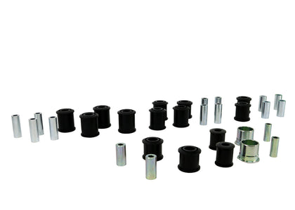 For 2007-2018 Jeep Nolathane Vehicle Master Bushing Kit Front and Rear