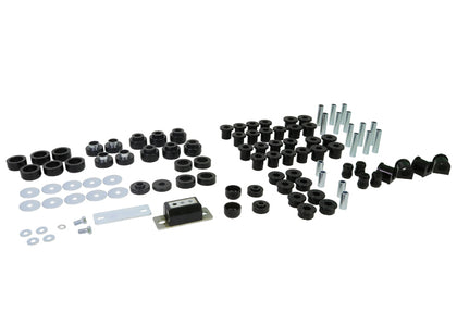 For 1987-1995 Jeep Nolathane Vehicle Master Bushing Kit Front and Rear