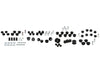 For 1990-1993 Acura Nolathane Vehicle Master Bushing Kit Front and Rear