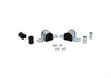 For 1997-2006 Jeep 30mm Sway Bar Mount & End Link Bushing Set Front