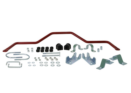 For 1967-1974 Chevrolet Pontiac 22mm HD Rear Sway Bar and Link Kit RED Rear