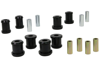 For 2001-2006 Mitsubishi Front Upper and Lower Control Arm Bushing Set Front