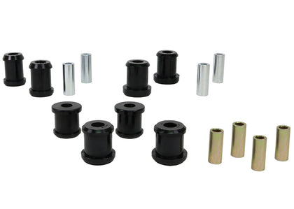 For 2001-2006 Mitsubishi Front Upper and Lower Control Arm Bushing Set Front