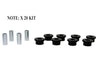 For 1996-2002 Toyota Rear Trailing Arm Upper Bushing Set Rear Upper