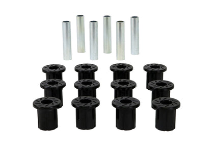 For 1968-1977 Ford Leaf Spring And Shackle Bushing Kit Main Eye OD 1.25in