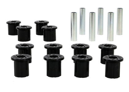 For 1973-1977 Ford Leaf Spring And Shackle Bushing Kit Main Eye OD 1.5in