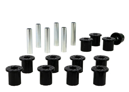 For 1973-1977 Ford Leaf Spring And Shackle Bushing Kit Main Eye OD 1.5in